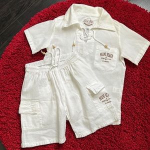 Surf Style Boys 2 piece vacation outfit